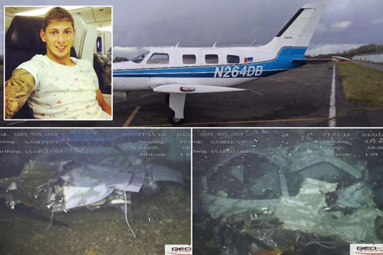 Emiliano Sala’nın uçağından yeni görüntüler paylaşıldı