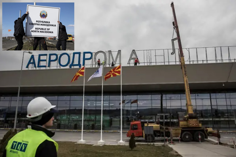 Makedonya’da tüm tabelalar değiştiriliyor