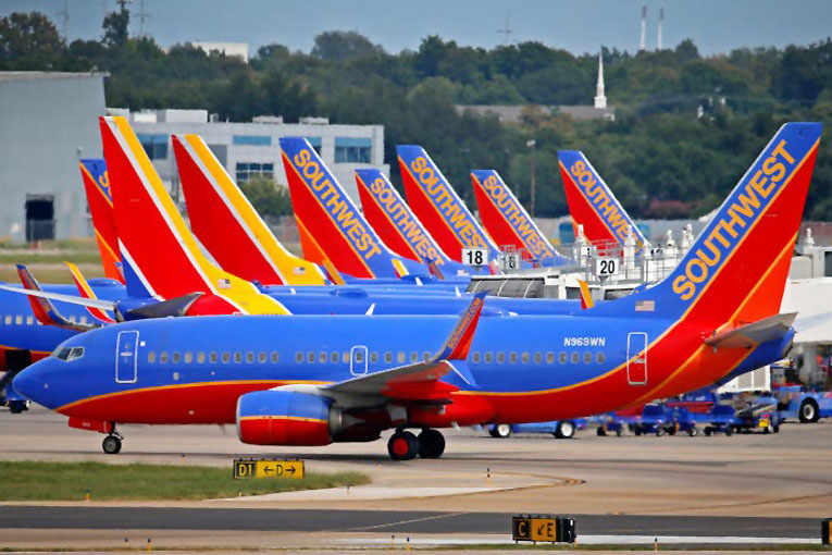 Southwest uçakları bilgisayar arızasına takıldı