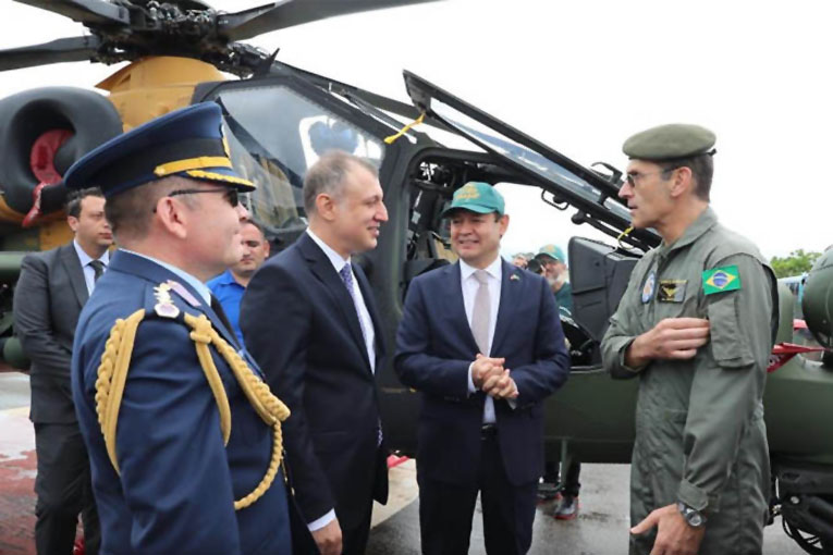 ATAK helikopteri Brazilya’da yoğun ilgi görüyor