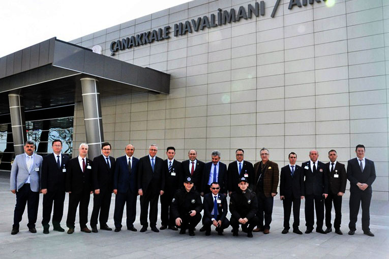 DHMİ, Genel Müdür vekili Ateş’ten Çanakkale Havaalanı’na ziyaret