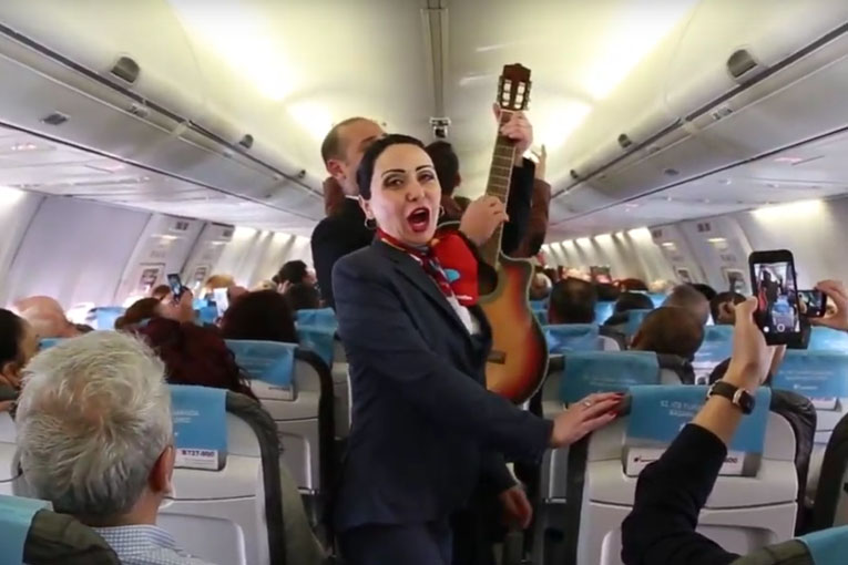 Corendon Airlines, ITB Berlin Fuarı Yolcularını Acapella Konseriyle Uğurladı
