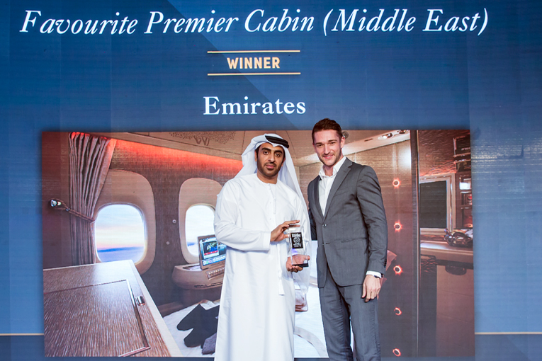 Emirates’e ‘Ortadoğu’nun Gözde Premium Kabini’ Ödülü!