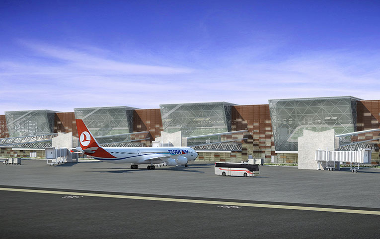 Yeni Ercan Havalimanı’nda heyecan başlıyor