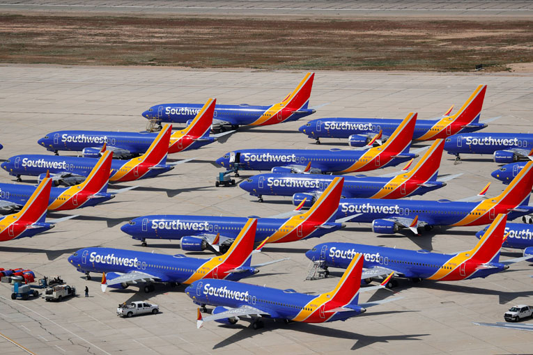 Southwest Havayolları B737 MAX’ları parka kaldırdı