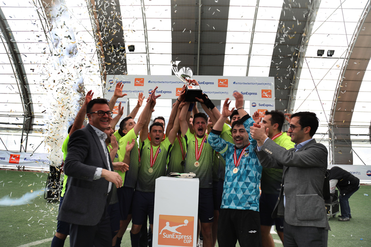 SunExpress CUP futbol turnuvası sona erdi