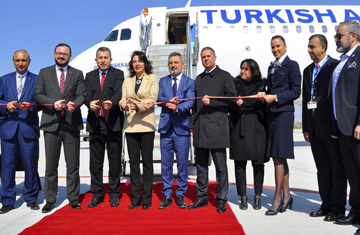 Türk Hava Yolları’nın Çanakkale uçuşları başladı