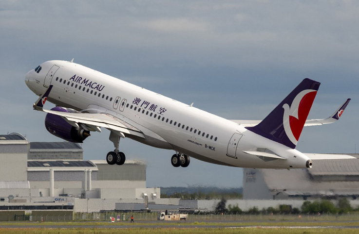 Air Macau ilk Airbus A320 NEO’sunu teslim aldı