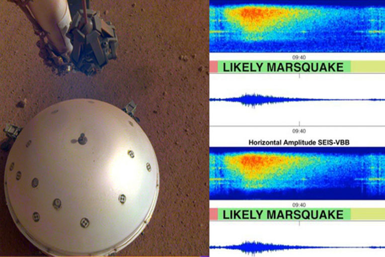 NASA’nın InSigh’ı Mars’ta deprem kaydetti