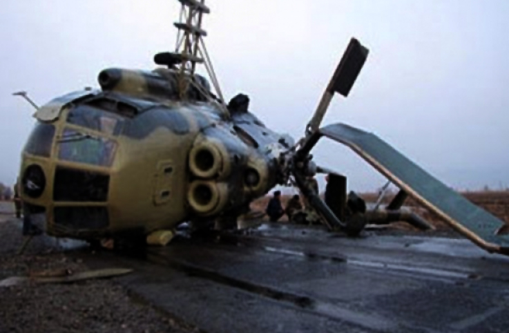 Mozambik Hava Kuvvetleri’nin Mi-8 helikopteri üştü