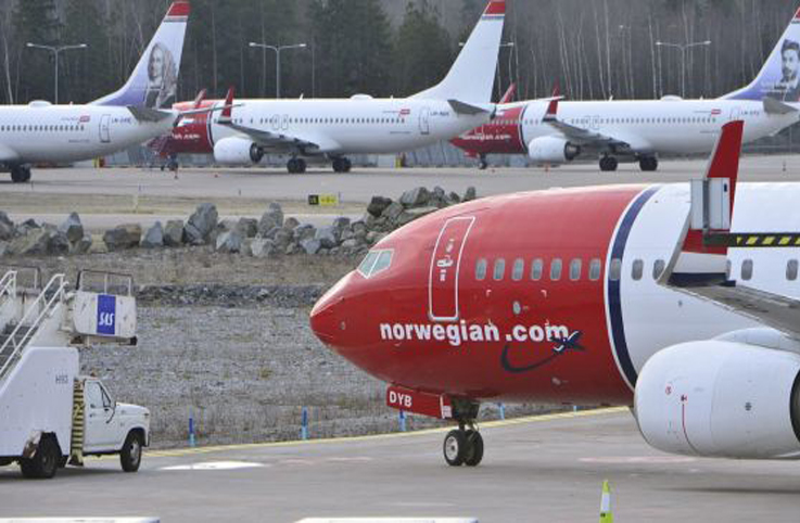 Norwegian Airlines, “Pandemide % 90 düşüş yaşadık”
