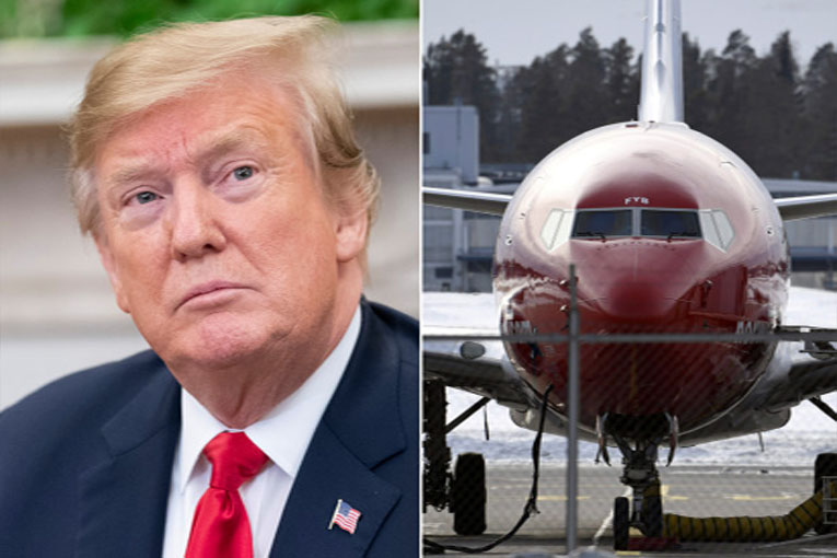 Trump, Boeing’e ‘ticari imaj değişikliği’ önerdi
