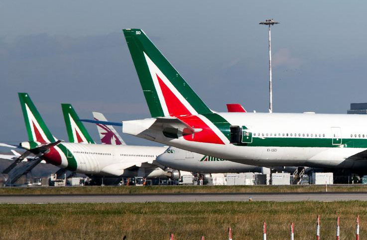 Alitalia Havayolu hükümetin desteğiyle uçacak
