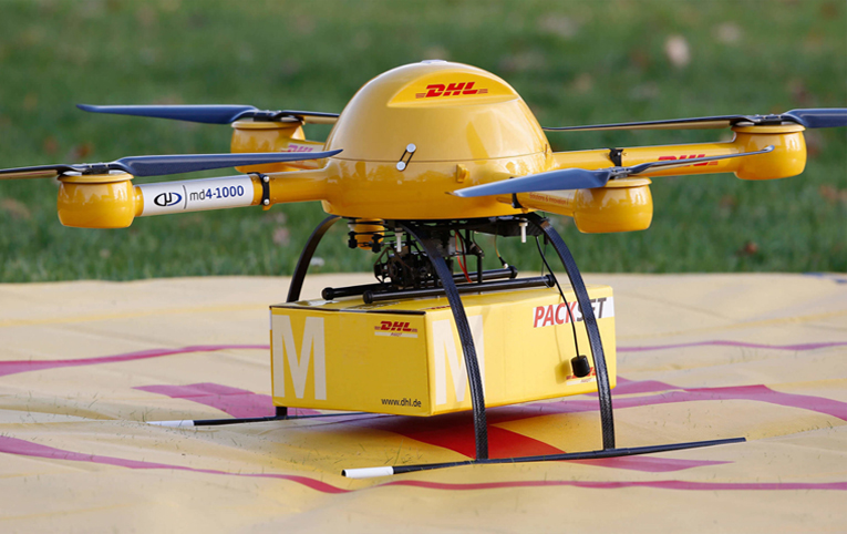 DHL Express drone ile tam otomatik ve akıllı dağıtım hizmeti başlattı