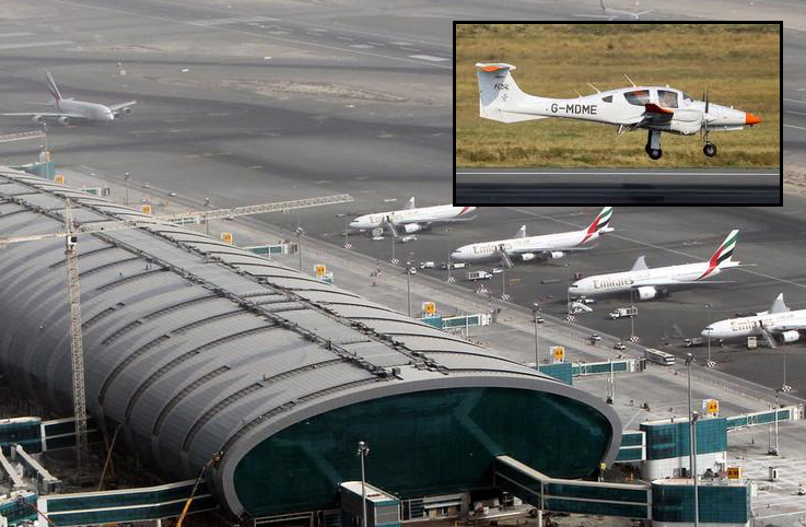 Dubai’de kalibrasyon uçuşunda kaza; 4 kişi hayatını kaybetti