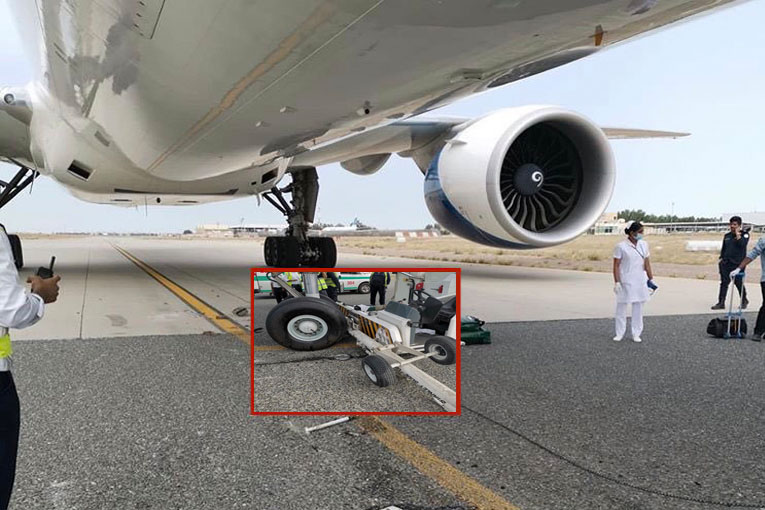 Kuveyt Havalimanı’nda teknisyenin feci ölümü