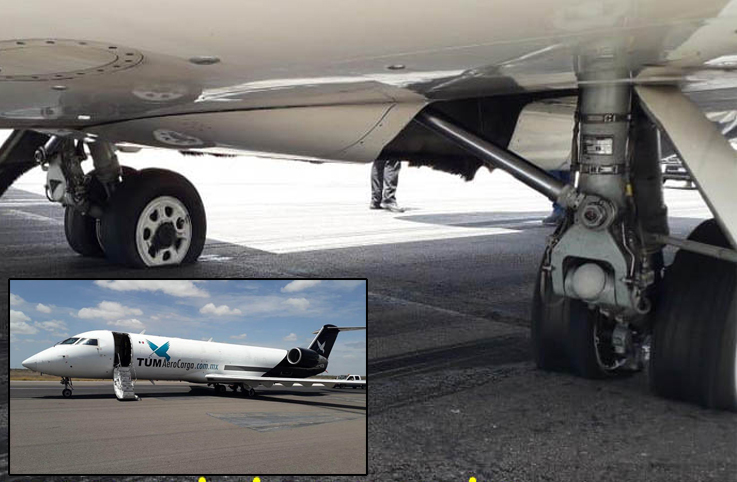 Meksika’da TUM AeroCarga inişte lastik patlattı