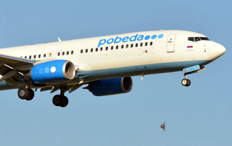 Pobeda’nın B737’si Moskova’ya acil indi