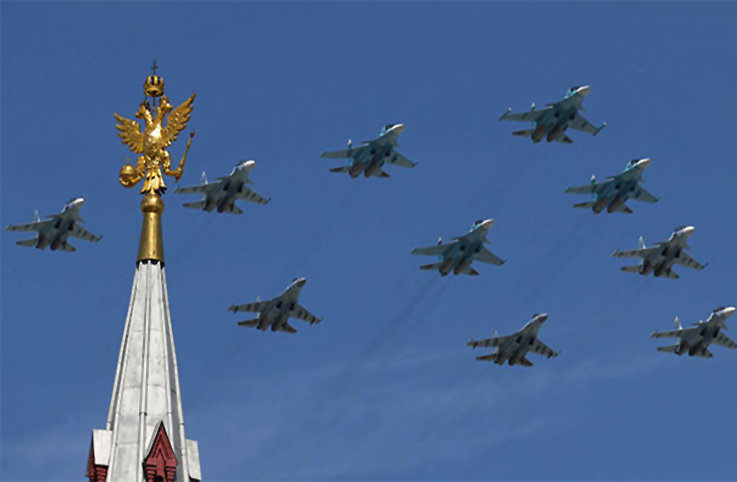 Moskova’da hava trafiğine, Zafer Geçit törenleri engeli