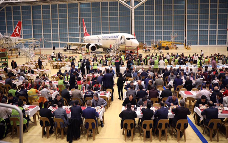 Türk Hava Yolları ailesi İSL’de iftarda buluştu