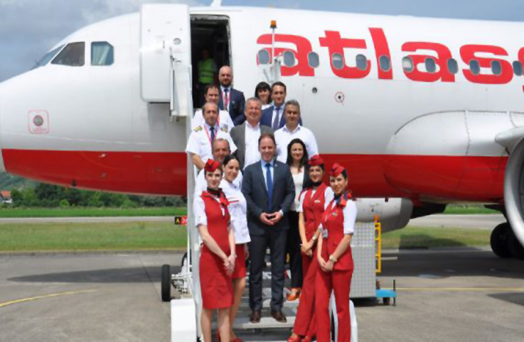 Atlasglobal Zonguldak uçuşlarına başladı