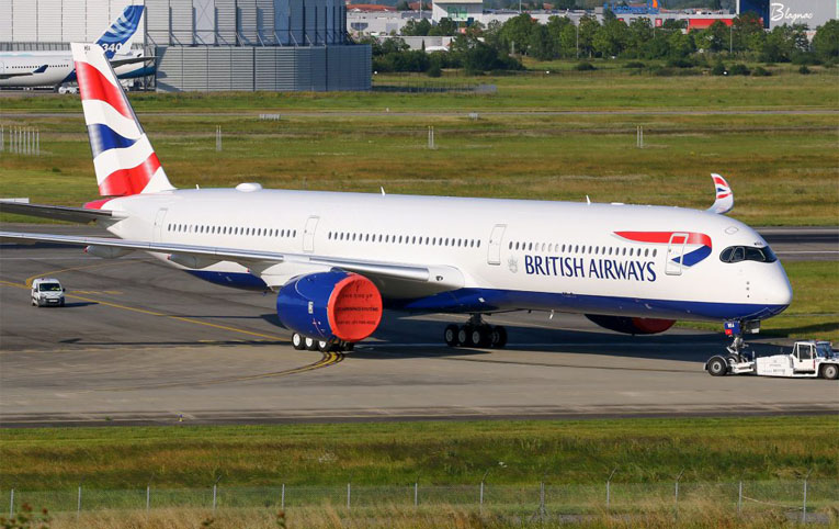 British Airways’in A350-1000’i Temmuz da teslim alyıor