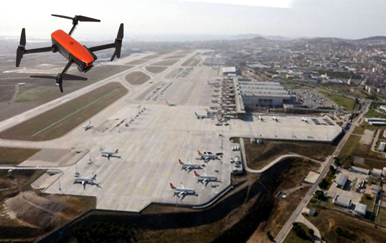 İSG inişte drone sıkıntısı yaşandı