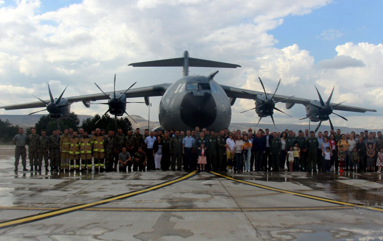 Türk Hava Kuvvetleri’ne bir adet daha A400M teslim edildi