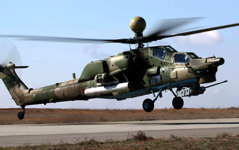 Mi-28 en üst düzey uçuş sergiledi