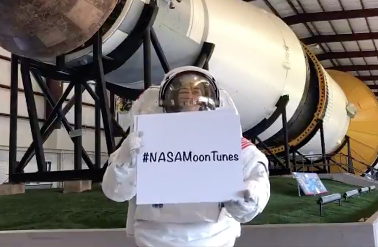 NASA’dan, #NASAMoonTunes kampanyası