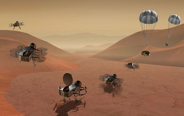 NASA, Titan’a drone gönderiyor