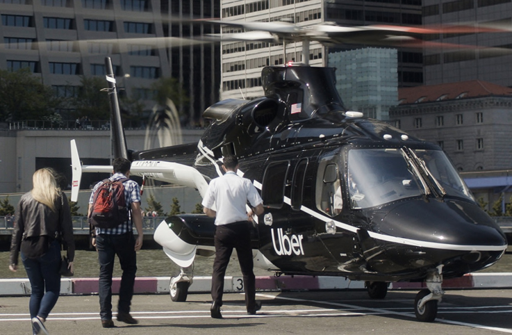 Uber Helikopter hizmeti başlatıyor