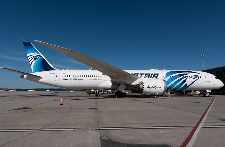 Egyptair’in ilk A220’si görüntülendi