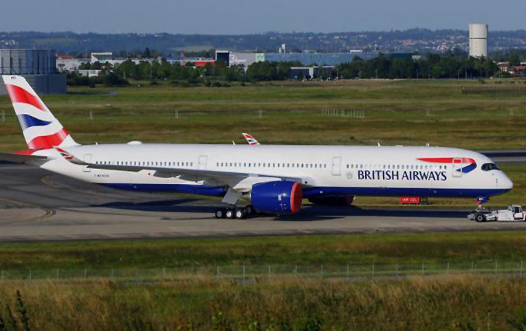 British Airways ilk A350-1000 uçağını teslim aldı