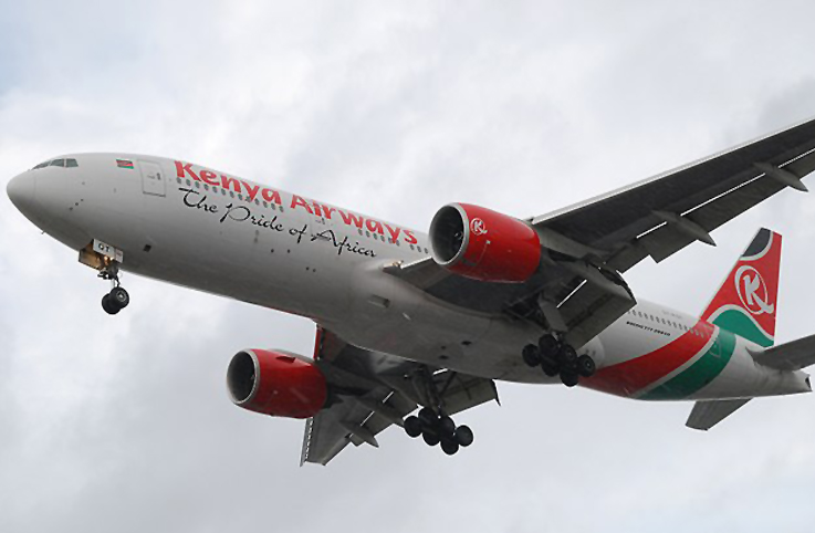 Kenya Airways uçağı Almanya’yı alarma geçirdi