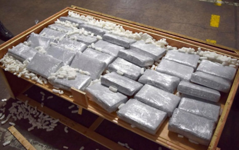 İstanbul Havalimanı’nda 34 kilo kokain yakalandı