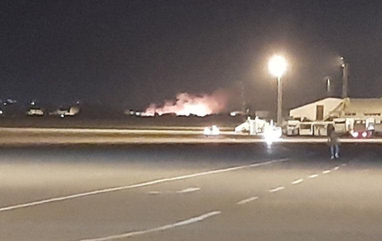 Libya Mitiga Havalimanı’na saldırıda 3 mühendis yaralandı
