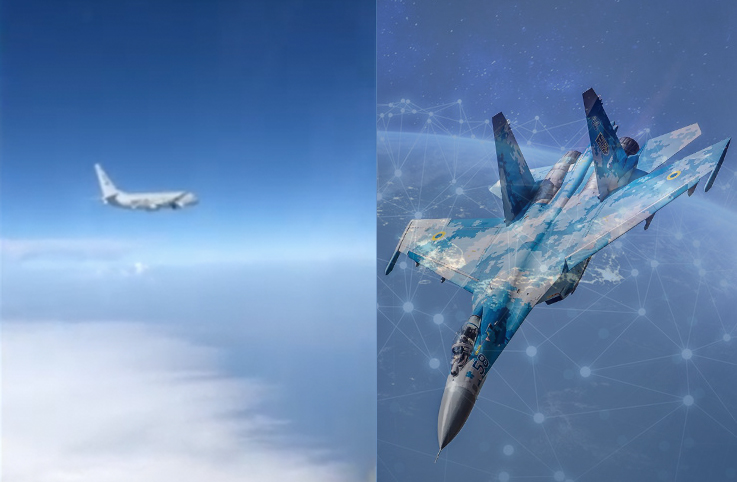 Kırım’da Rus Su-27’si  AB’nin P-8A’sını engelledi