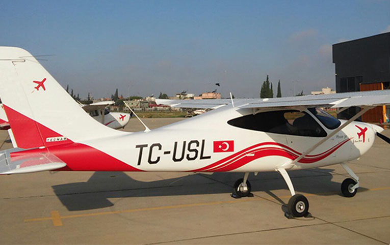 SÜ, “Sivil Havacılık Uçuş Akademisi” ilk uçağına kavuştu