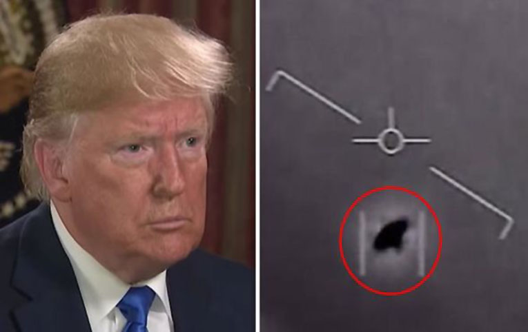 Trump’tan ABD medyasına UFO açıklaması