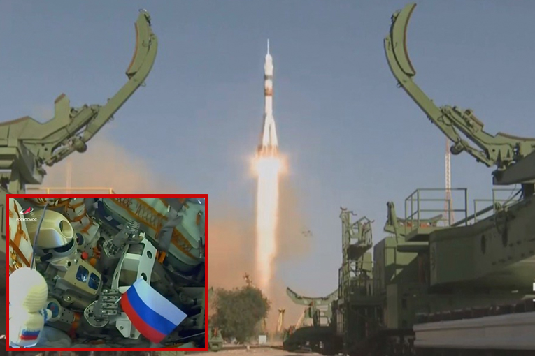 FEDOR, Skybot F-850 insansı robotu uzaya yolladı