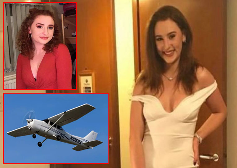 Üniversite öğrencisi kız, 3 bin 500 feetten uçaktan düştü