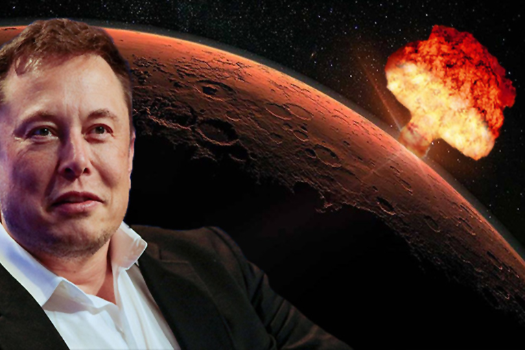 Elon Musk, Mars’a atom bombası atmak istiyor