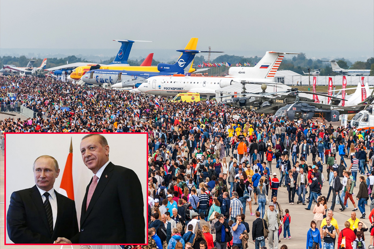 Başkan Erdoğan ve Putin MAKS-2019’da buluşuyor