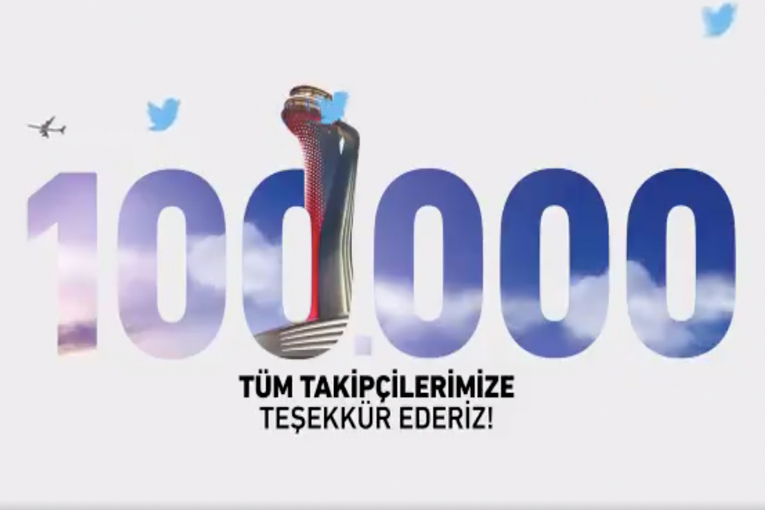 İGA, 100 bin takipçiye ulaştığını bildirdi