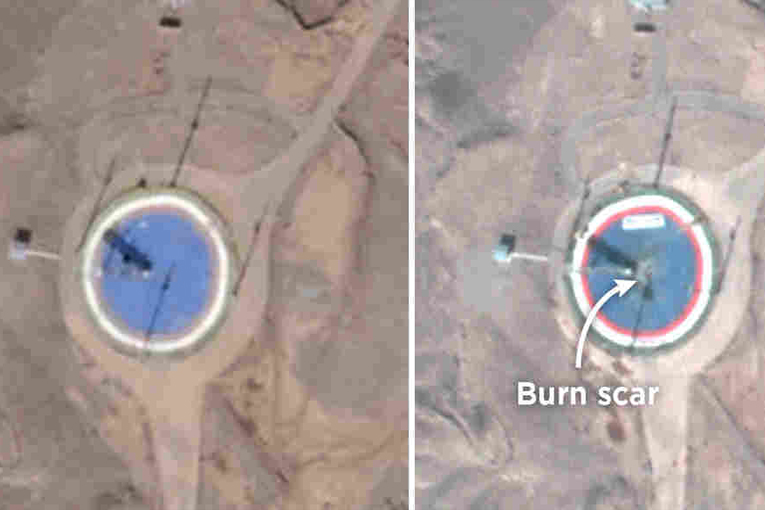 İran’ın uydu füzesi havada infilak etti
