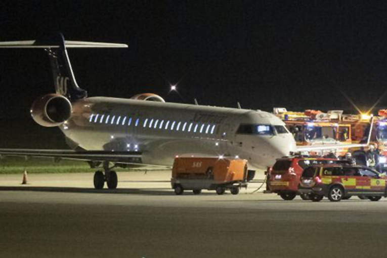 SAS uçağı Malmö Havalimanı’na acil indi