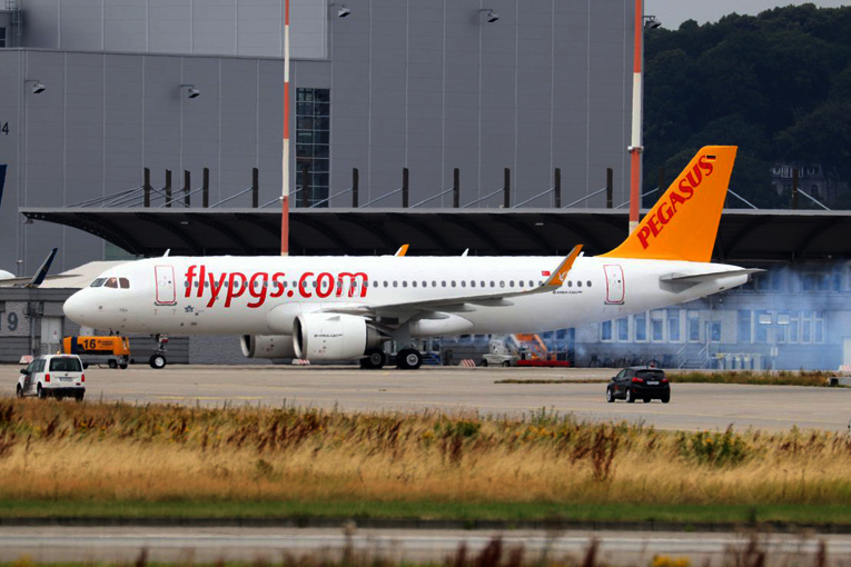 Pegasus’un, 43. A320’si İstanbul’a geldi