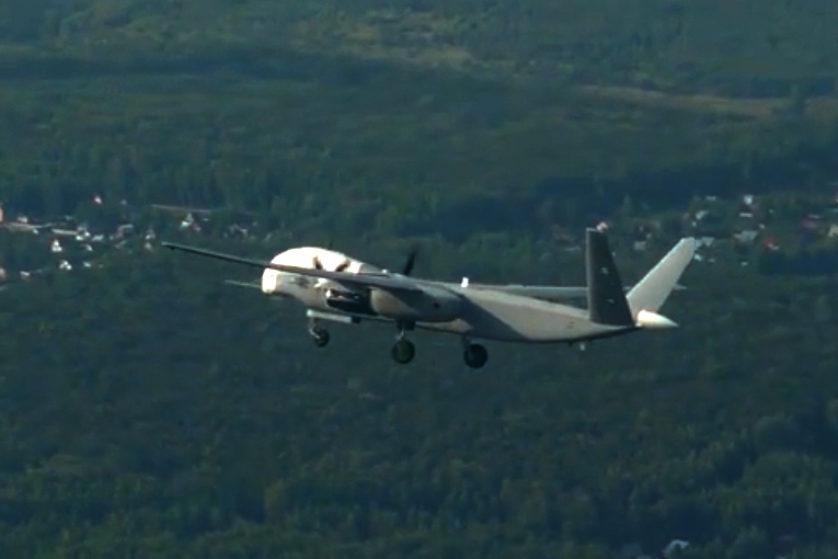 Rusya, yeni UAV Altius-U donenin görüntülerini yayınladı
