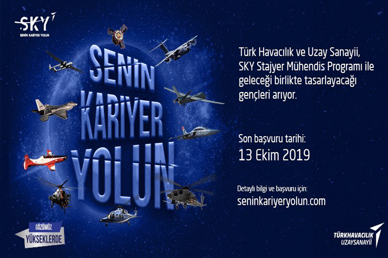 TUSAŞ, stajyer mühendisler arıyor